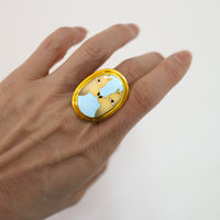 SOFIO GONGLI  MOTIF RING