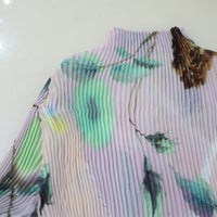 JULIA HEUER  LEE PLEATED TOP IN EDWARD PINK