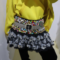 CHOPOVA LOWENA  SKYHAWK BEADED SKIRT