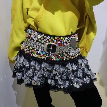 CHOPOVA LOWENA  SKYHAWK BEADED SKIRT