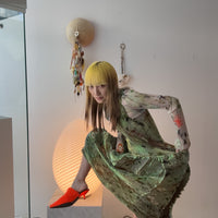 JULIA HEUER  LEE PLEATED TOP FRANCES