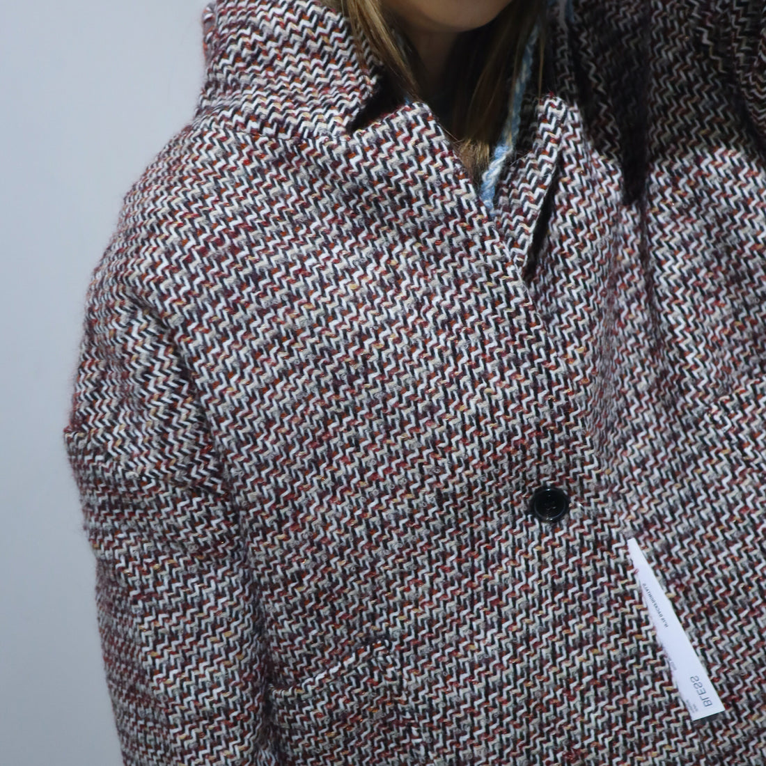 BLESS  WORKJACKET LL815 BLACK WHITE RED