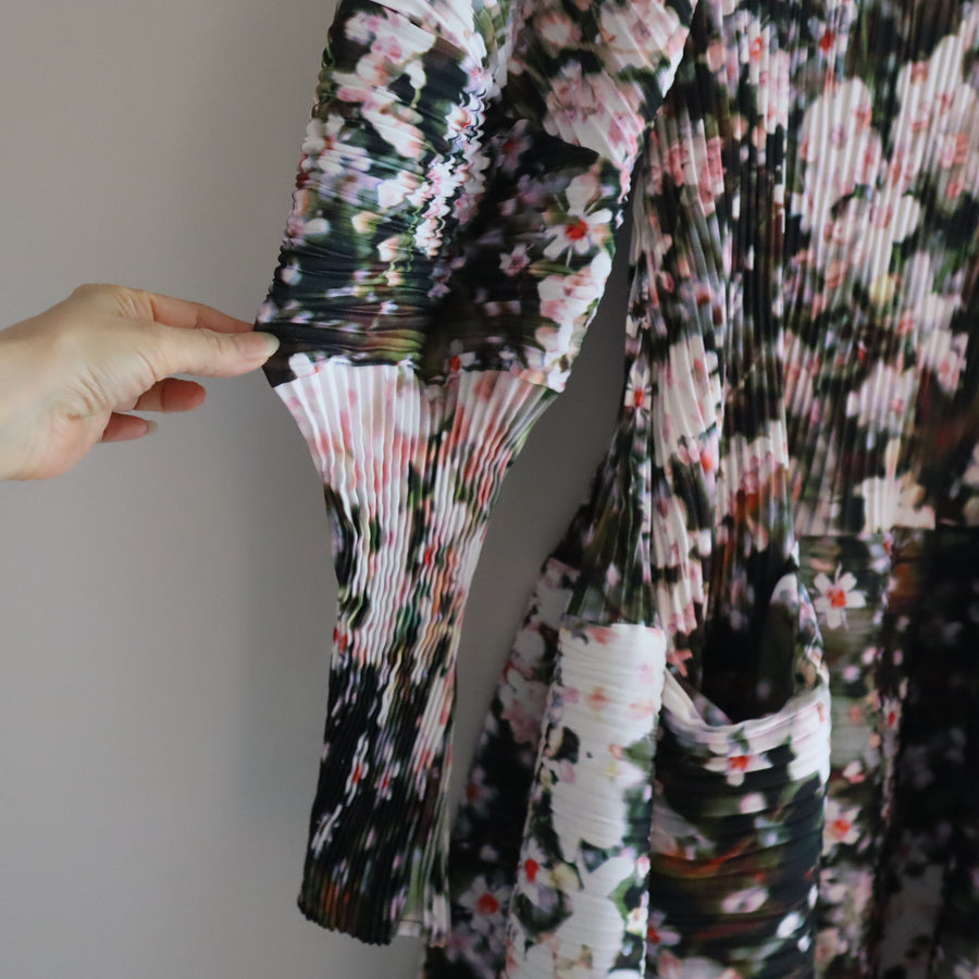 JULIA HEUERPHOEBE HANDPLEATED DRESS IN HOLLE