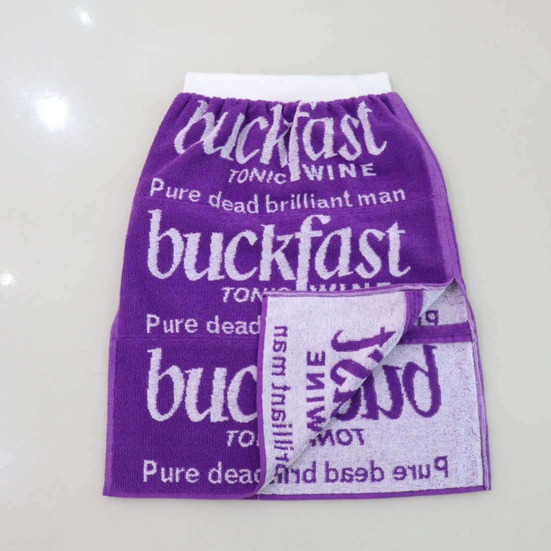 ADAM JONES  BUCKFAST BEER TOWEL MIDI SKIRT