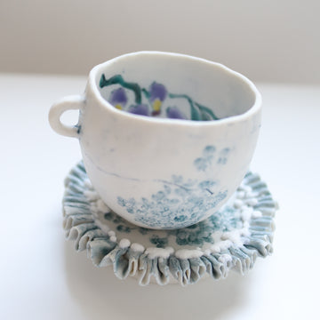 YOKO SUZUKI   CUP ＆ SAUCER 17