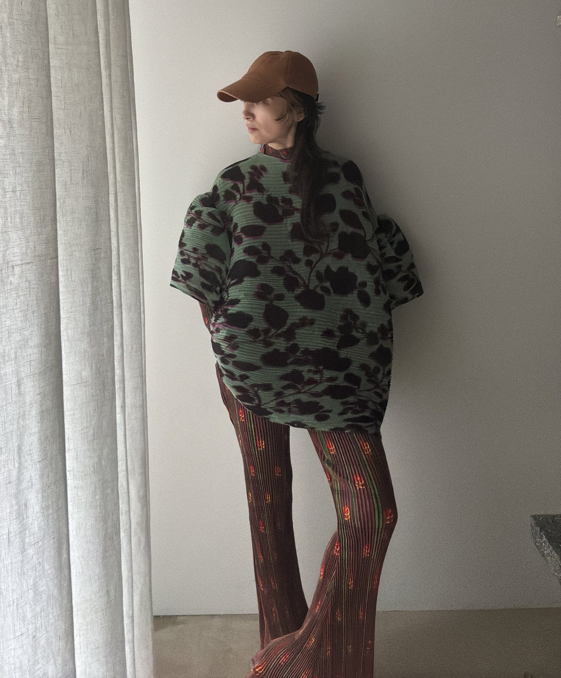 ＜EXCLUSIVE＞JULIA HEUER  ROSE FLARE TROUSERS IN EARTHY ROMAN