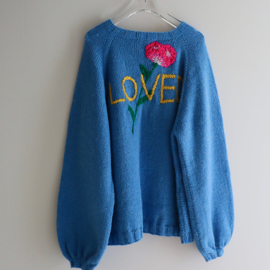 SOFIO GONGLIPULLOVER KNIT BLUE