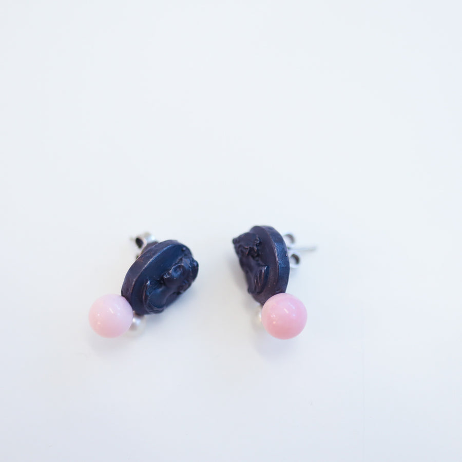 GERALDINE FENNCAMEO EARRINGS