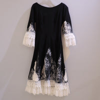 HANA YAGI  BLACK LACE  DRESS