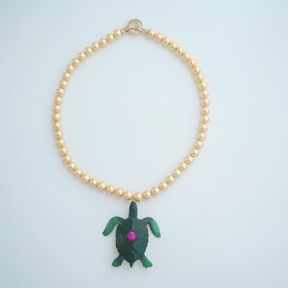 ANIGIG  TURTLE PEARL NECKLACE