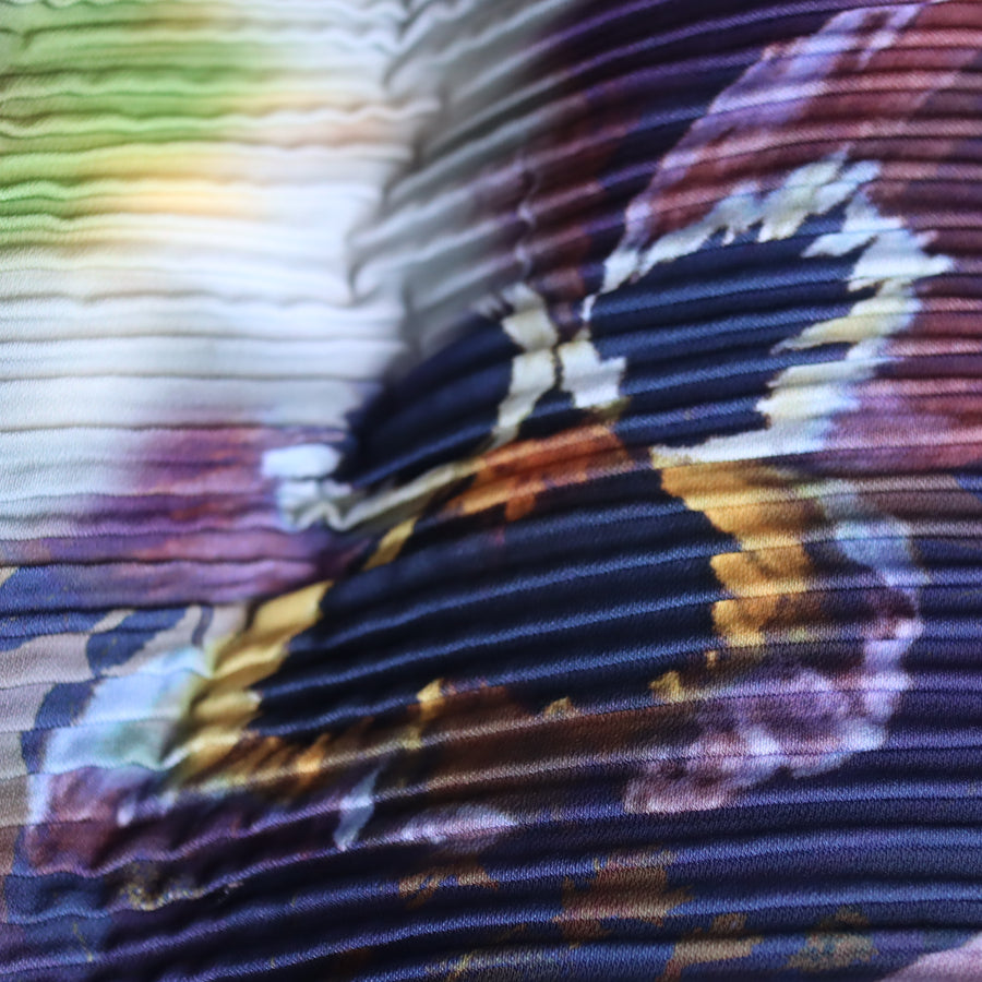 JULIA HEUERJOHAN HANDPLEATED COAT IN NOLA