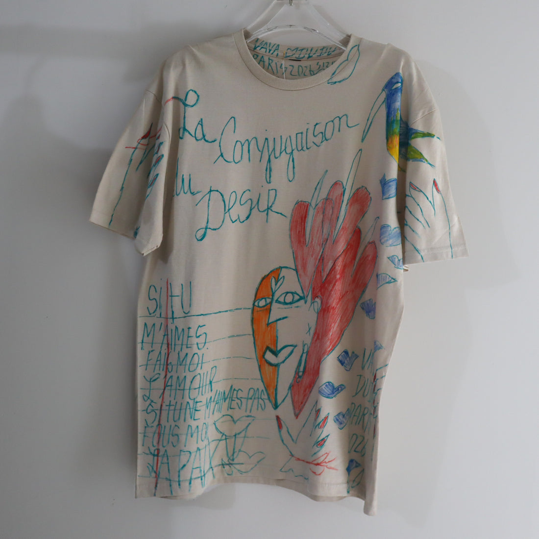 VAVA DUDU  PAINTED T-SHIRTS “Y”