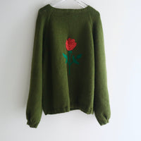 SOFIO GONGLI  PULLOVER KNIT KHAKI