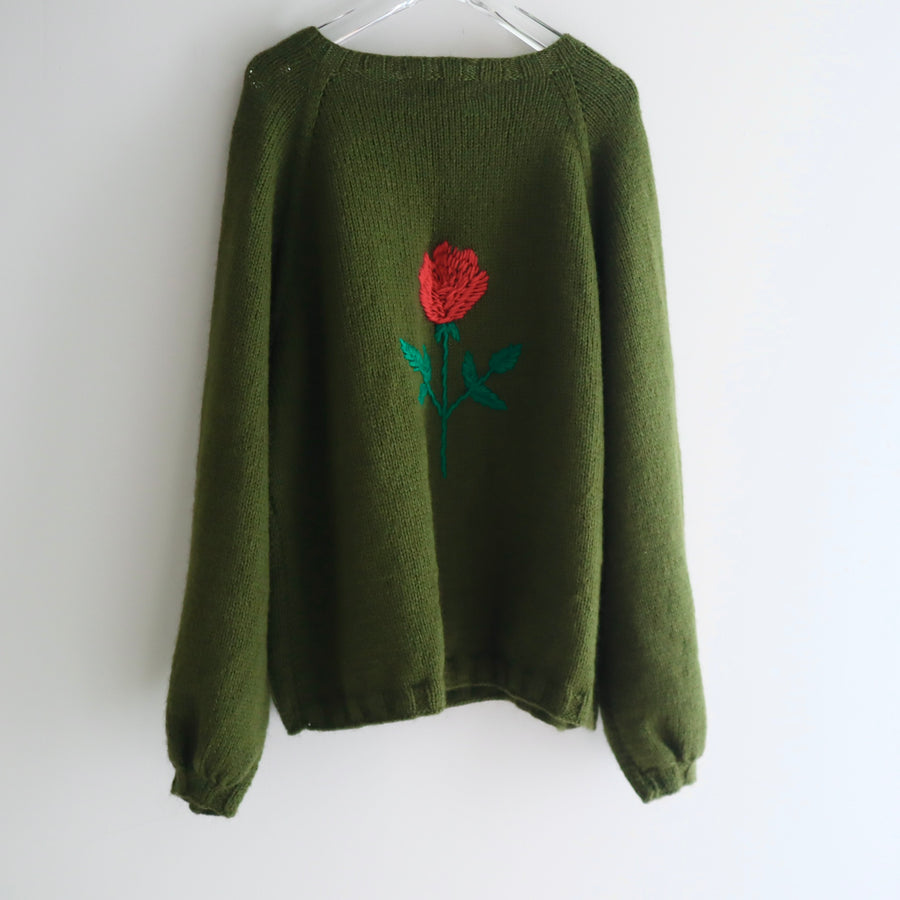 SOFIO GONGLIPULLOVER KNIT KHAKI