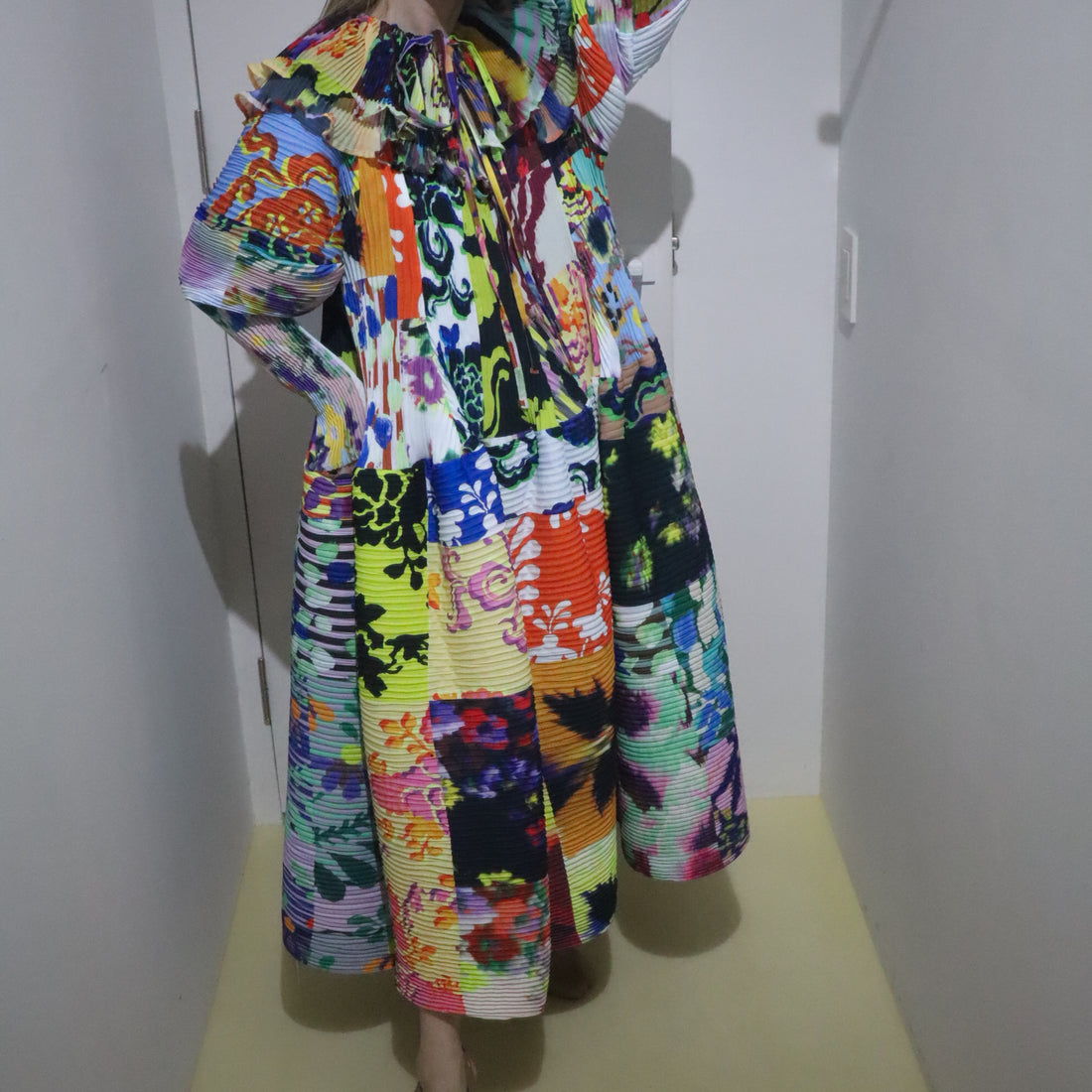 ＜EXCLUSIVE＞JULIA HEUER  PHOEBE HANDPLEATED DRESS