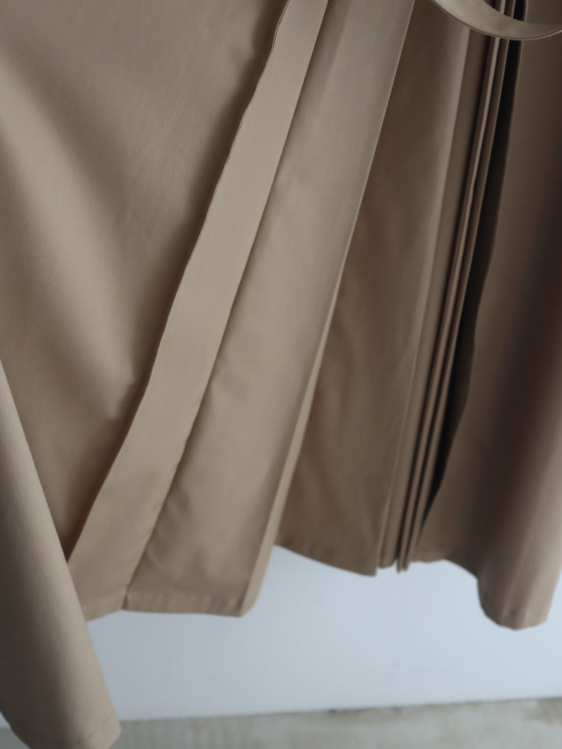 ANREALAGE HOMME   PANEL PATCHWORK TRENCH COAT