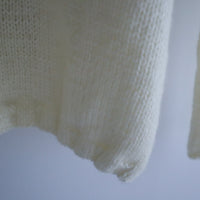 SOFIO GONGLI  FLOWER KNIT CARDIGAN "K"