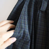 MERYLL ROGGE  WORKER DRAWSTRING CHINO  NAVY CHECK