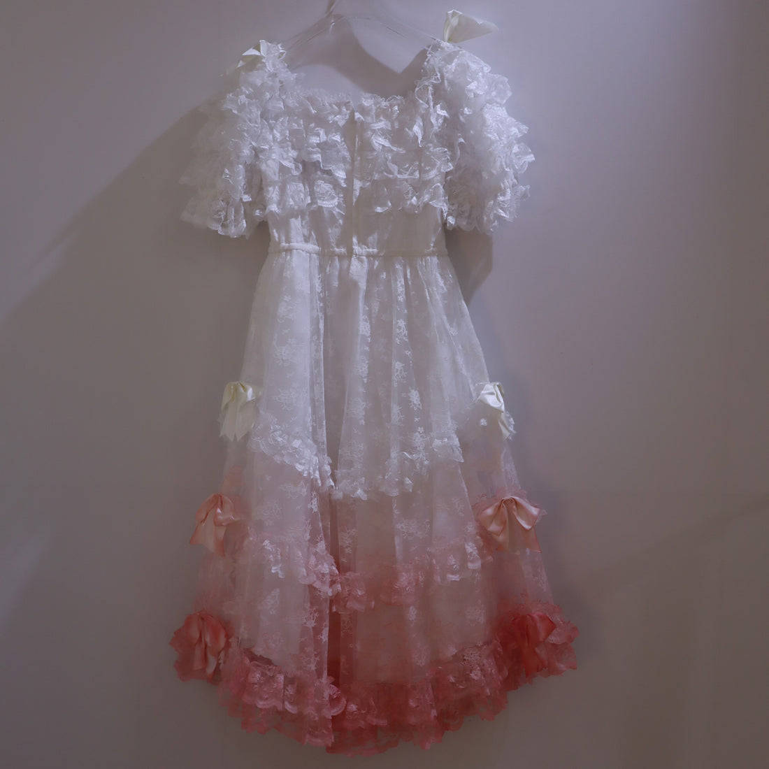 HANA YAGI  FLOWER LACE DRESS