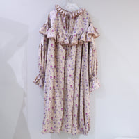 ANIGIG  FLORIS DRESS LIGHTPINK×LAVENDER