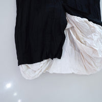 PILLINGS  SKIRT BLACK