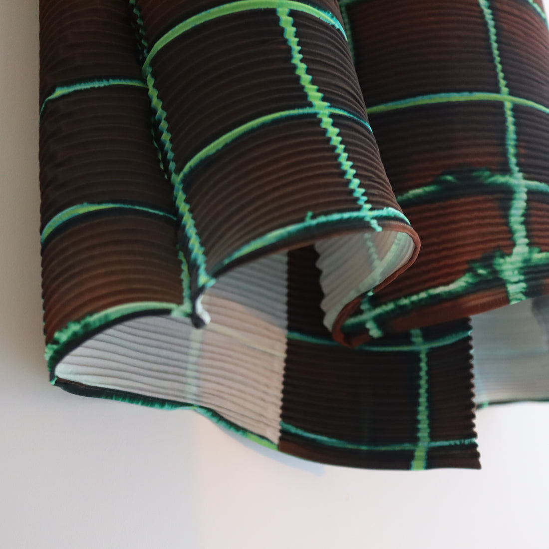 JULIA HEUER  JOHAN HANDPLEATED COAT IN N HARALD