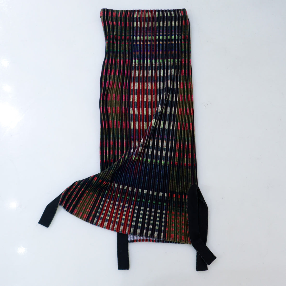 JULIA HEUER  EGON PLEATED KNIT SKIRT IN JONI