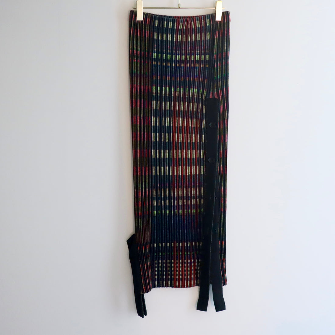 JULIA HEUER  EGON PLEATED KNIT SKIRT IN JONI