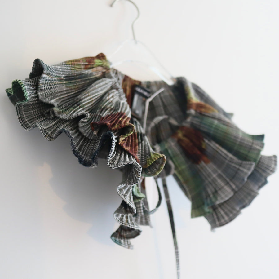 JULIA HEUERWINNE PLEATED COLLAR IN ROSALIND ＜EXCLUSIVE＞
