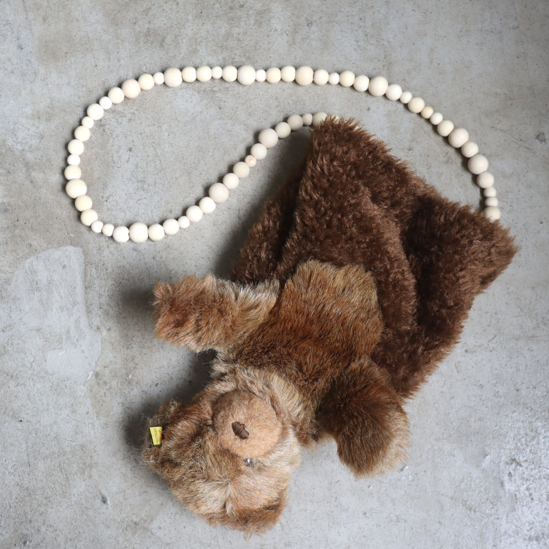 ANIGIG  ANIMAL FLUFFY SHOULDER BAG"BEAR"