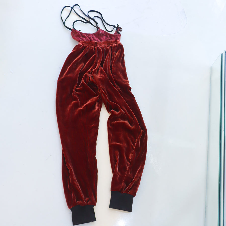 TRANSE PARISSILK VELVET PANTS