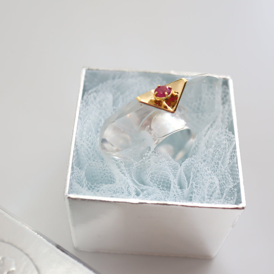 IMAGOHEART RING 18K