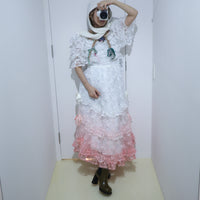 HANA YAGI  FLOWER LACE DRESS