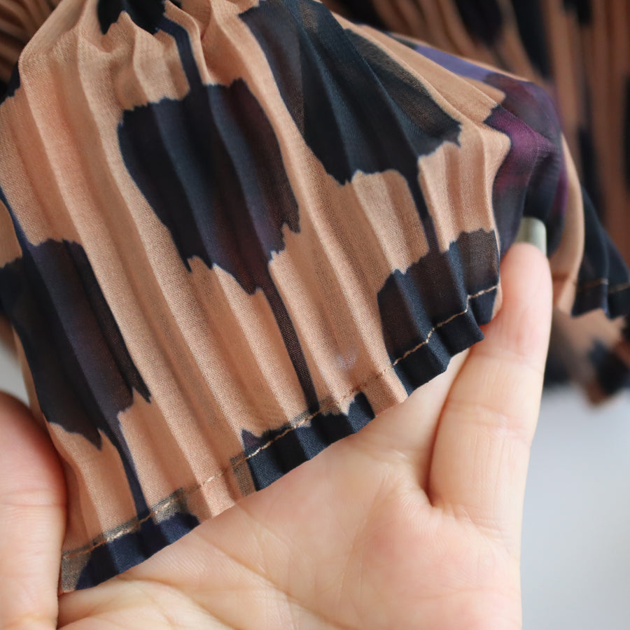 JULIA HEUERLEE PLEATED TOP IN MIA