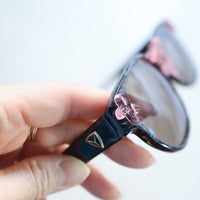 ANIGIG  MOLDING GLASSES MARBLE×MAUVE PINK