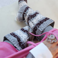 MERYLL ROGGE×GROUNDS  FAIRISLE BOOTS