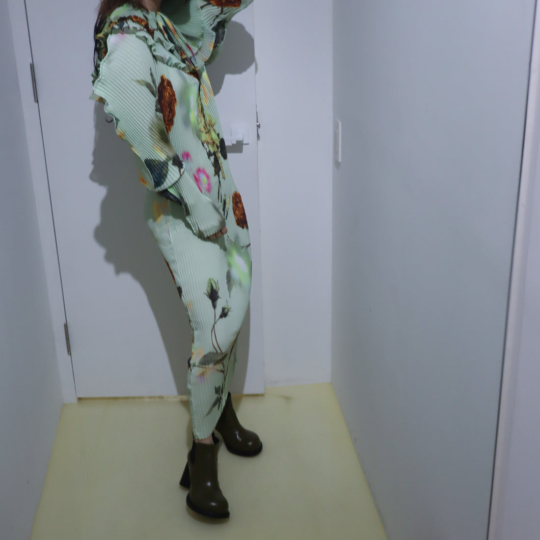 JULIA HEUER  MASHA HANDPLEATED  IN DRESS IN EDWARD