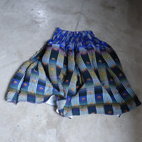 JULIA HEUER  KENZA HANDPLEATED SKIRT IN HELGE