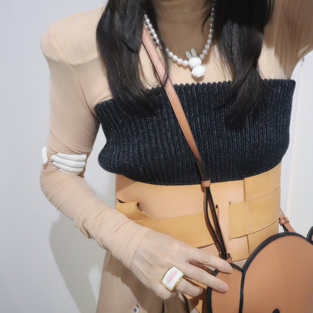 ANDRESGALLARDO  MIFFY & PEARLS NECKLACE
