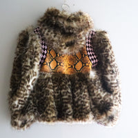 CHOPOVA LOWENA  TATJANA FUR JACKET