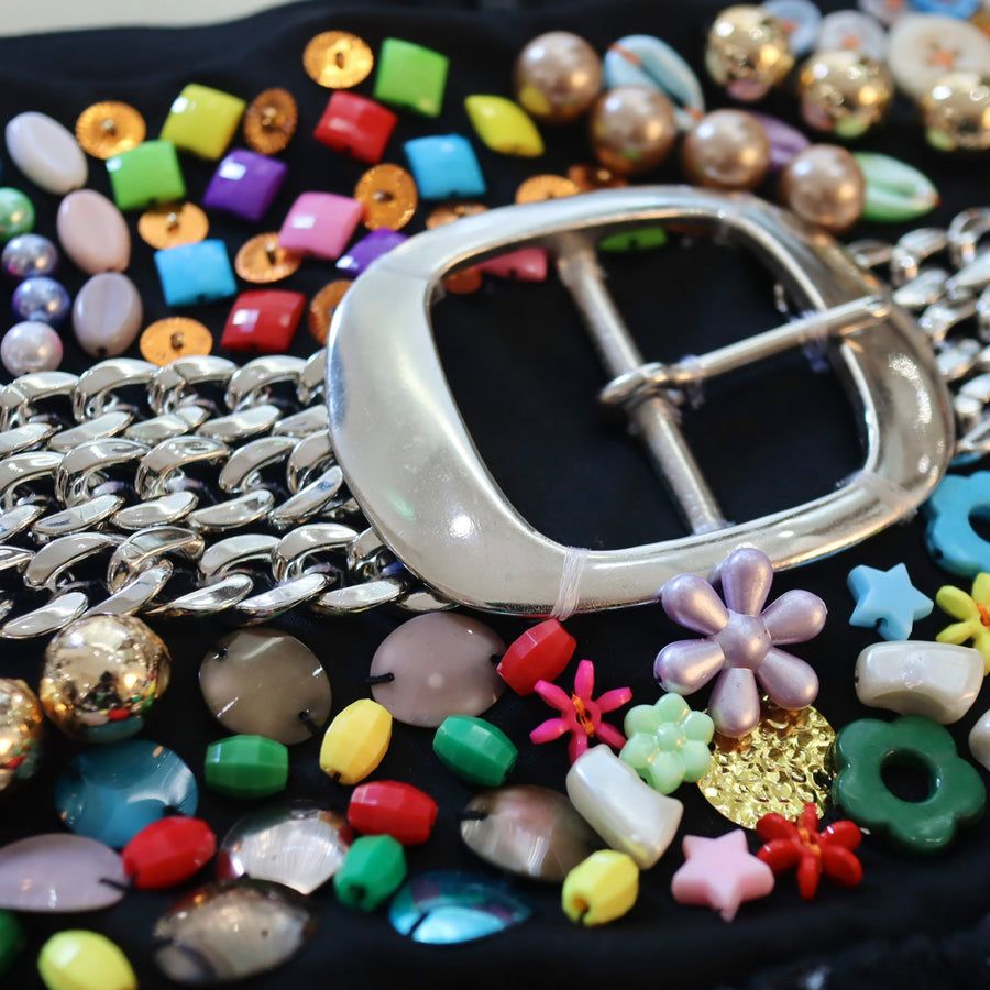 CHOPOVA LOWENASKYHAWK BEADED SKIRT