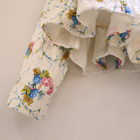 ANIGIG  VINTAGE FRILL JACKET"FLOWER"