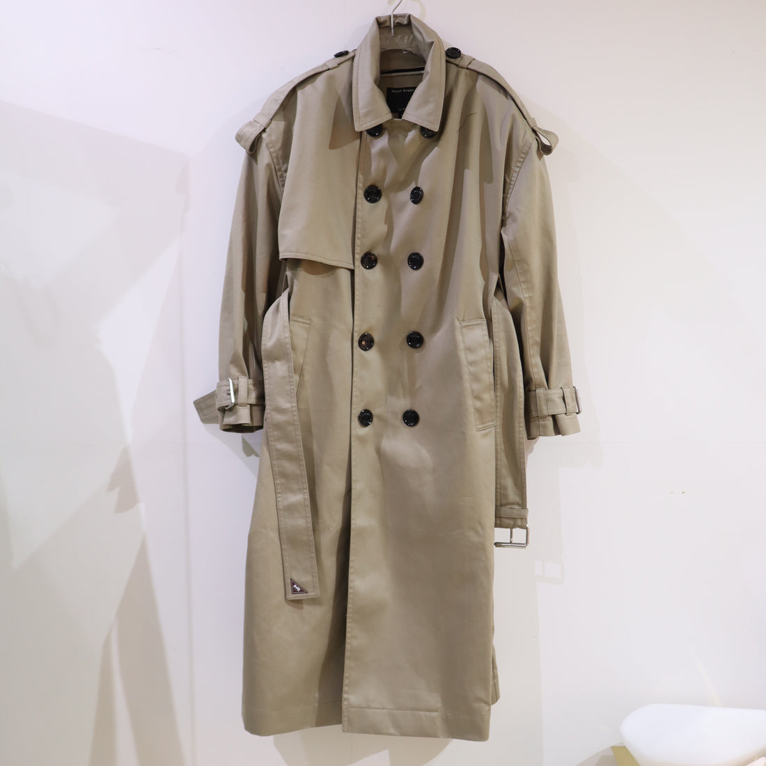 MERYLL ROGGE  TRENCH COAT WITH DETACHABLE HOOD