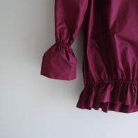 MATHILDE HIRON  BALLOON SILK LONG BROUSE