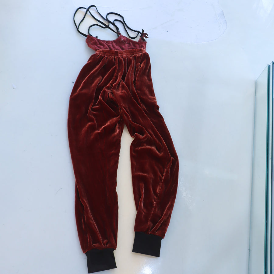 TRANSE PARISSILK VELVET PANTS
