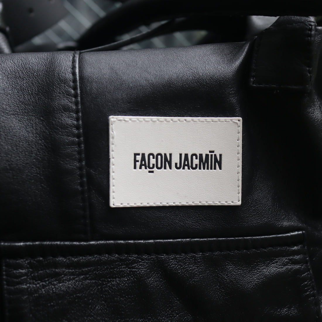 FAÇON JACMIN  ALEX UPCYCLED LEATHER  BAG