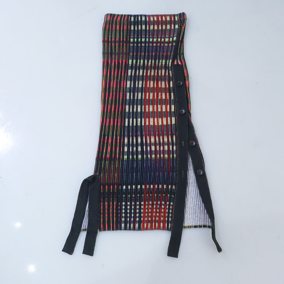 JULIA HEUER  EGON PLEATED KNIT SKIRT IN JONI