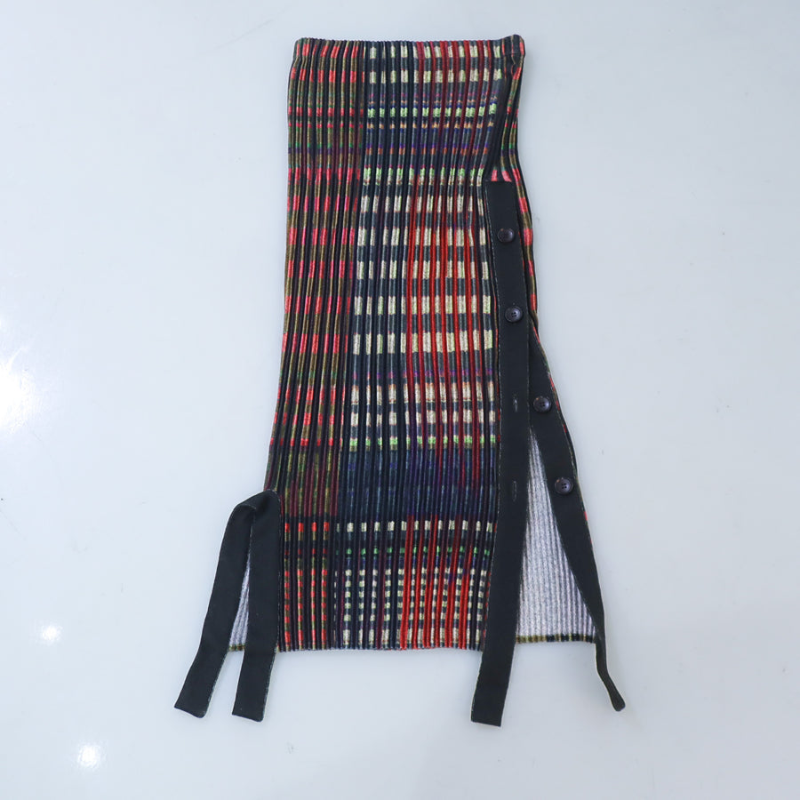 JULIA HEUEREGON PLEATED KNIT SKIRT IN JONI