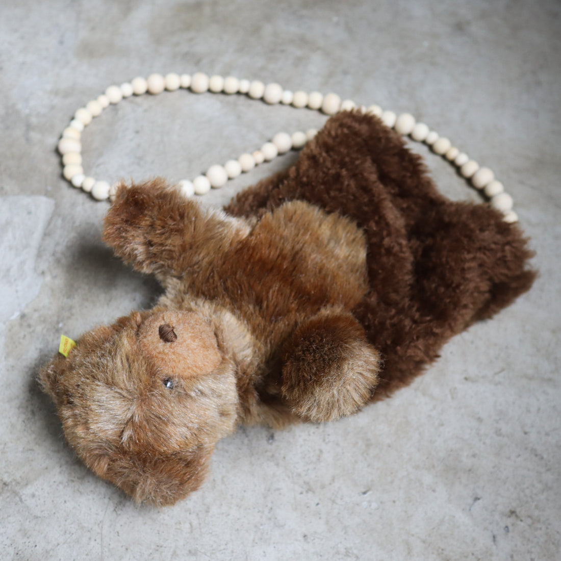 ANIGIG  ANIMAL FLUFFY SHOULDER BAG"BEAR"
