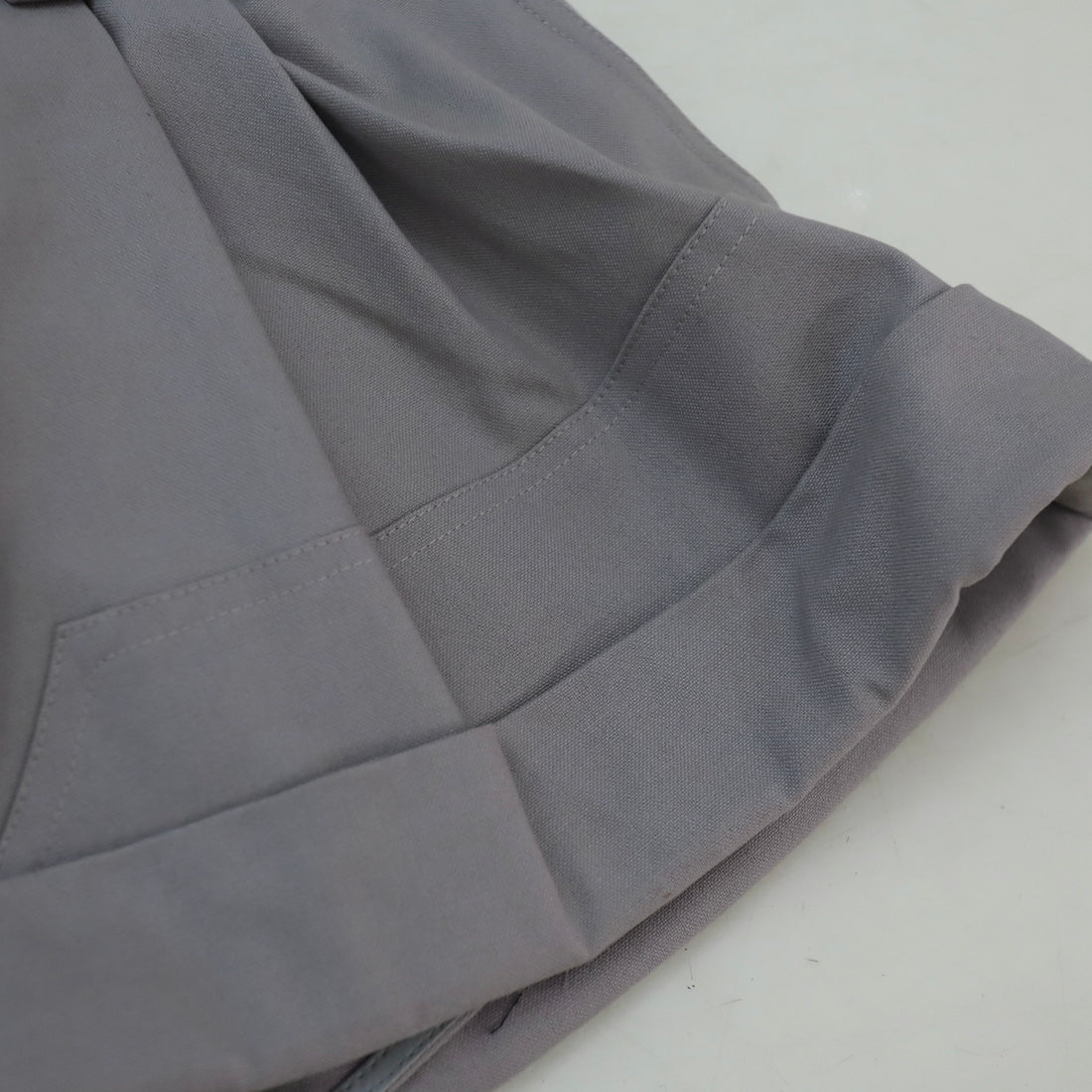 MERYLL ROGGE  MINI WORKWEAR SKIRT CLAY